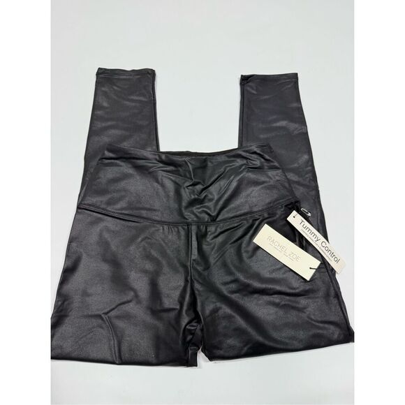 Rachel Zoe faux leather Tummy Control Legging Pant Size Medium NWT - Picture 1 of 8
